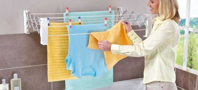 Сушилки для белья в ванную комнату