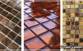 Стеклянная мозаика для ванной