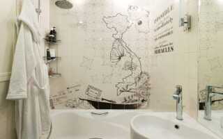 Панно из плитки в ванную