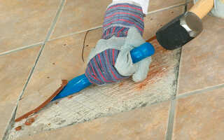 Как заменить плитку в ванной своими руками — пошаговая инструкция