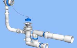 Сифон для ванны: виды, какой лучше, сборка и монтаж