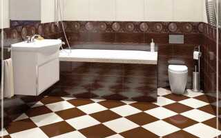 Напольная плитка для ванной. Обзор решений и виды напольного кафеля