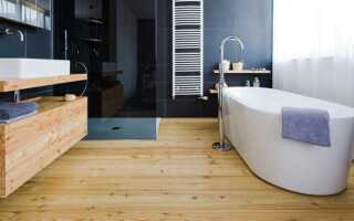 Ламинат для ванной комнаты