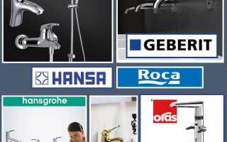 Рейтинг смесителей для ванной по производителям