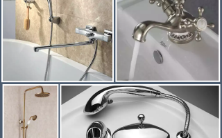 Как установить смеситель в ванной