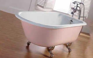 Популярные размеры чугунной ванны — особенности выбора