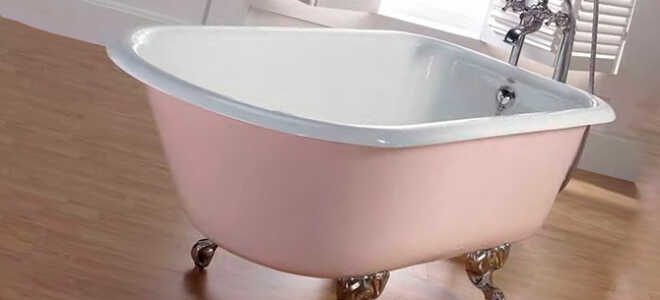 Популярные размеры чугунной ванны — особенности выбора