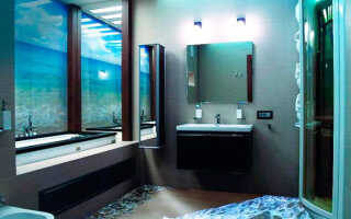 Наливной пол в ванной комнате своими руками