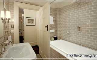 Плитка кабанчик в интерьере ванной. Обзор ассортимента и рациональность применения кирпичика