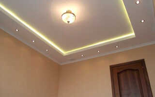 Потолок из гипсокартона — преимущества и недостатки конструкции