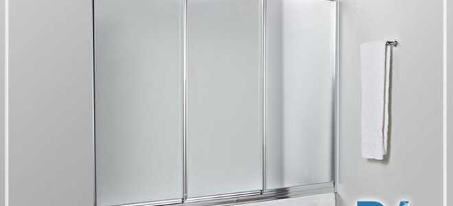 Раздвижные ширмы для ванной: виды и установка