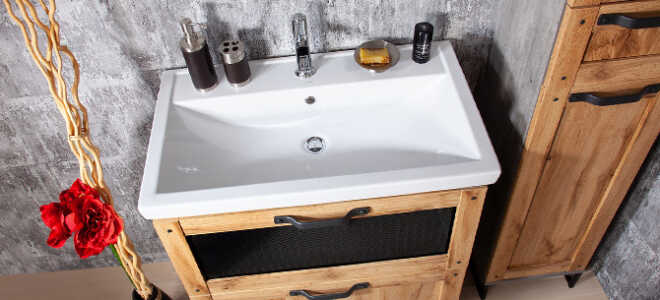 Как выбрать напольную тумбу в ванную комнату — креативное решение 
