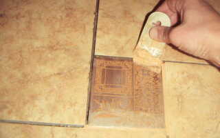 Затирка швов плитки в ванной своими руками