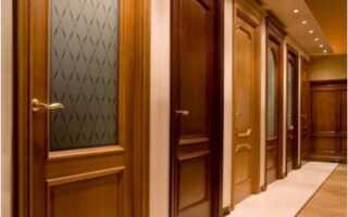 Двери для ванной и туалета: особенности конструкции и материала