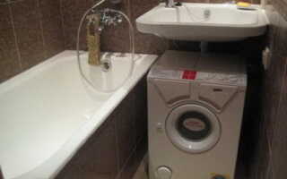 Раковина над стиральной машиной: особенности установки и монтажа