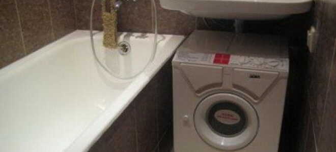 Раковина над стиральной машиной: особенности установки и монтажа