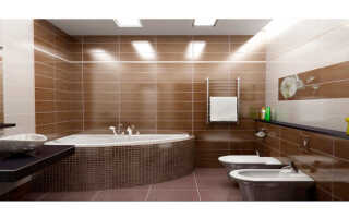 Освещение в ванной комнате: как сделать красиво и правильно