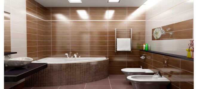 Освещение в ванной комнате: как сделать красиво и правильно