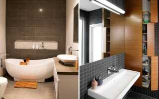 Современный дизайн ванной комнаты