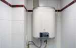 Установка водонагревателя в ванной комнате