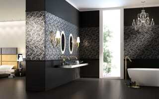 Стильная плитка для ванной комнаты. Рекомендации