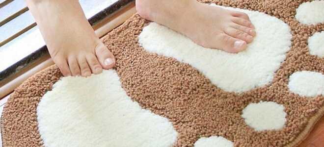 Коврики для ванной комнаты – ТОП оригинальных идей
