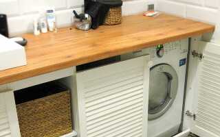 Столешница в ванную из дерева