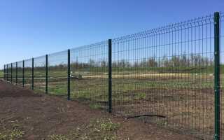 Забор из сварной сетки