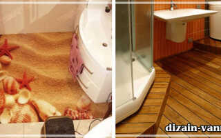 Дизайн пола в ванной и цветовые решения. Рекомендации по выбору напольного покрытия и его сочетаниям