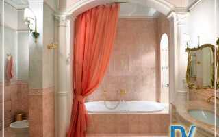 Тканевые шторки для ванной