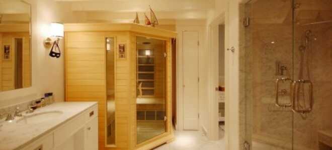 Сауна в ванной комнате в квартире своими руками: мастерим парилку в ванной комнате