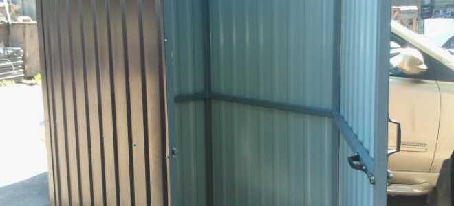 Садовый душ своими руками