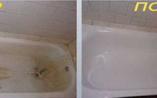 Реставрация ванны жидким акрилом: выбор материала и технология проведения работ