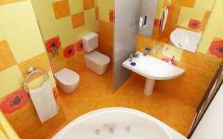 Дизайн и планировка ванной на 5 кв.м.: лучшие дизайнерские идеи и практичные решения