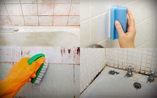 Как эффективно убрать налет с плитки в ванной комнате: способы, средства, инструменты