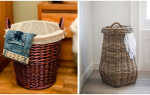 Как сделать красивую корзину для белья своими руками: интересные идеи и техники плетения