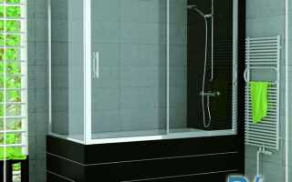 Стеклянные шторки для ванной