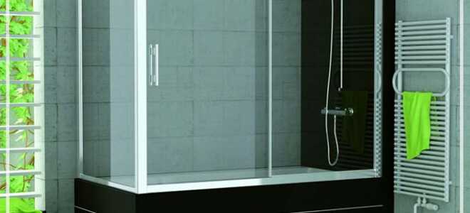 Стеклянные шторки для ванной