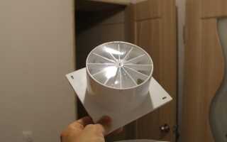 Вытяжной вентилятор в ванную комнату