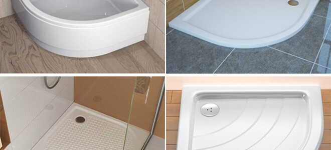 Поддоны для душевой кабины — полезные советы по выбору