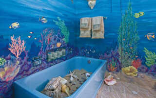 Декор ванной комнаты. Техника декупажа, обзор материалов и инструментов