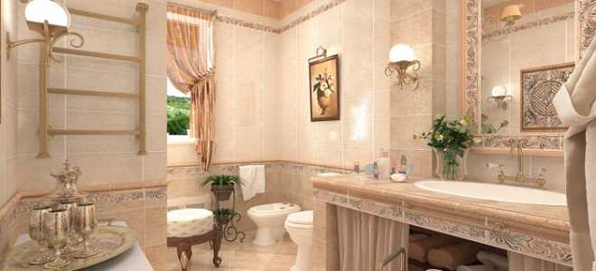 Варианты раскладки плитки в ванной. Рекомендации по выбору и стилистическому оформлению