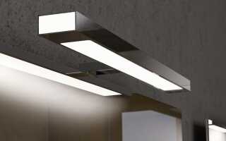 Светильник для зеркала в ванной комнате