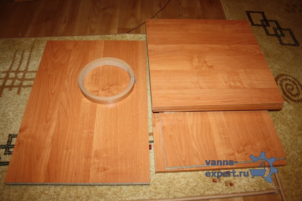 ЛДСП толщиной 18 мм, лента кромочная меламиновая