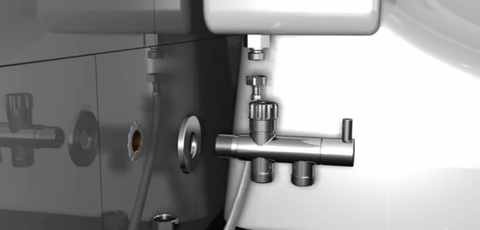 Схема сборки смесителя