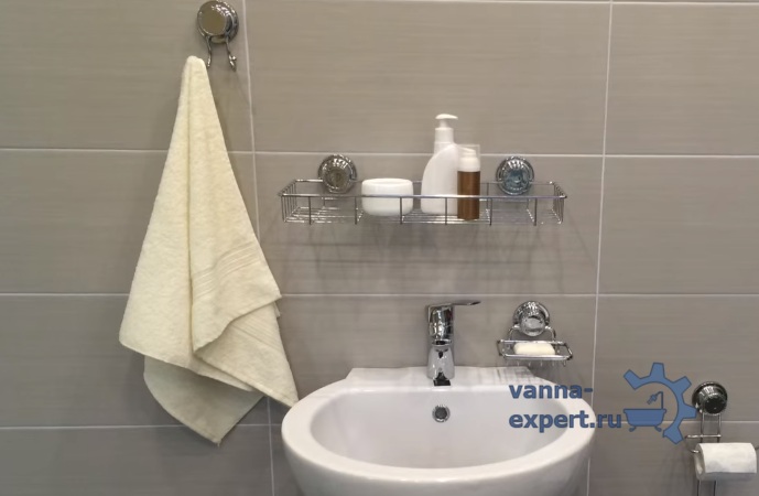 Полка на присосках