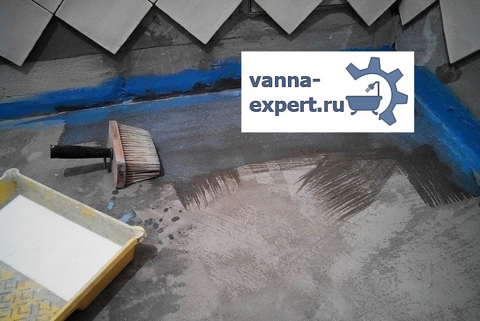 Нанесение грунтовки