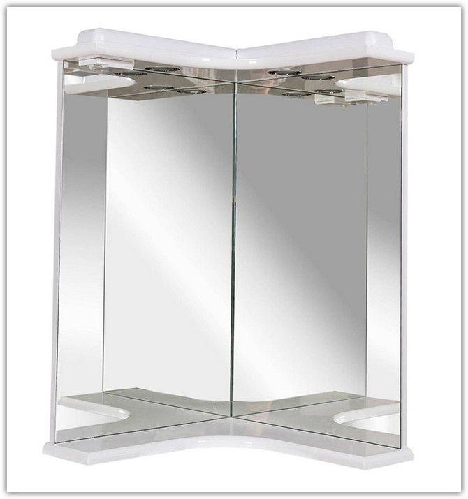 Виды угловых зеркал