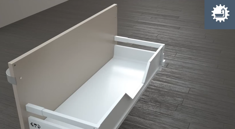 Прикрепите ручку к ящику