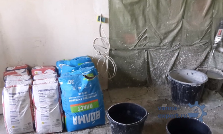 Смеси для выравнивания